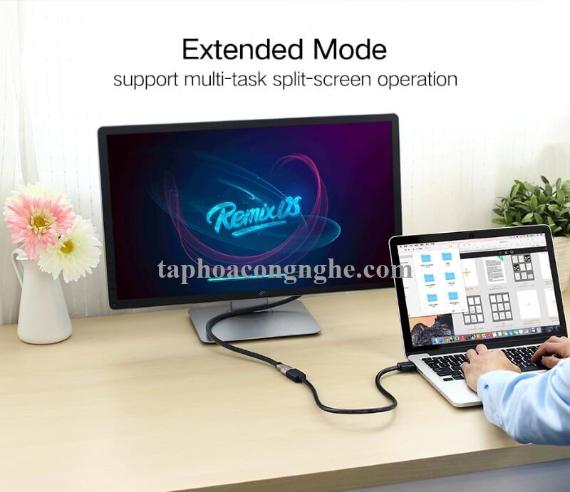 Ugreen 10140 0.5M màu Đen Cáp tín hiệu HDMI nối dài hỗ trợ 4K x 2K HD107 30010140